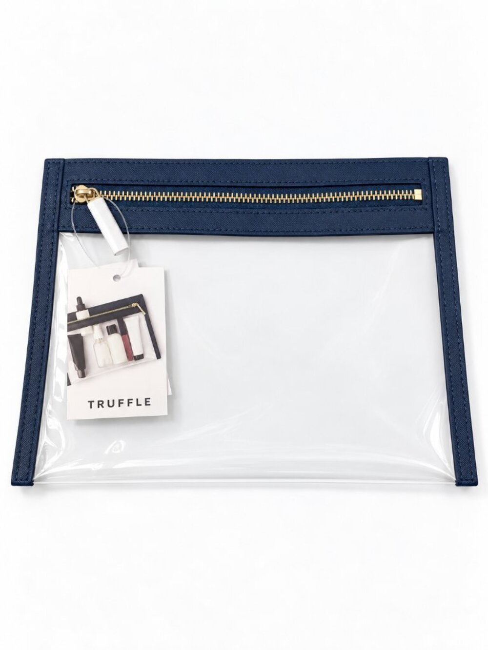 Truffle Clarity Clutch Small in Navy - Rare/Discontinued - New in Package